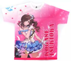 [중고] 의류 츠키오카 코이 종 (2ndLIVE ver.) 공식 풀 그래픽 티셔츠 핑크 M 사이즈 [THE IDOLM @ STER SHINY COLORS 2ndLIVE STEP INTO THE SUNSET SKY]