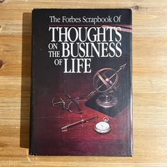 【古本】The Forbes Scrapbook Of Thoughts On The Business Of Life
