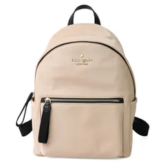 新品 ケイトスペード kate spade リュックサック カラーブロック ミディアム バックパック ウォームベージュマルチ
