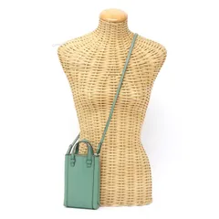 フルラ FURLA ミアステラ クロスボディ ミニバッグ ローマグレインレザー エラクルグレインレザー WE00289 スマホショルダー 斜め掛け 肩掛け ミニ ショルダーバック スマホケース レディース ミネラルグリーン (グリーン) 中古 mbe04001