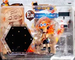 【中古】トレーディングフィギュア エース 「一番くじ ワンピース～熱き絆編～」 E賞 カードスタンドフィギュア