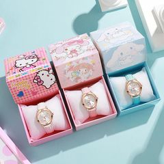 キティちゃん マイメロ キティ シナモロール クロミ レディース アナログ ウォッチ 時計 うで時計 ファッションウォッチ 学生 シンプル 子