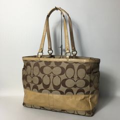 2505-273｜美品｜コーチ シグネチャー ハンドバッグ ブラック