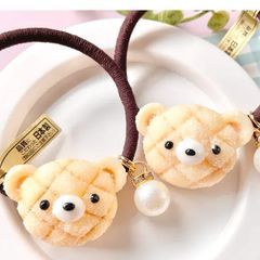 レジン＊くまちゃん フラワー ヘアゴム౨ৎ⋆ෆ‪.*・゜ レジン＊くまちゃん フラワー ヘアゴム౨ৎ⋆ෆ‪.*・゜ - メルカリ‬