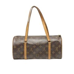 ルイヴィトン M51385 モノグラム ハンドバッグ パピヨン ハンドバッグ LOUIS VUITTON ブラウン