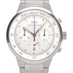 値下 IWC SCHAFFHAUSEN IW372703 GST クロノ セミ・メカニカル ムーブメント搭載 クォーツ メンズ 良品 D#139115