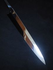 國行 本焼 柳刃包丁 別誂 刃渡り28cm 波紋両面です。 - メルカリ