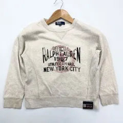 Polo Ralph Lauren ☆ キッズ 120 ロゴ スウェット シャツ アメカジ 親子 ファッション 日常＆休日◎ お出かけ ポロラルフローレン■S1429