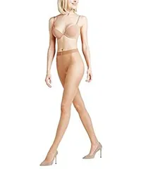 FALKE レディース Shelina 12 DEN W TI、ベージュ、L (US 16-18 ? EU 44-46)