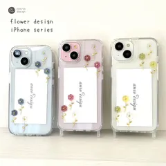 iPhone17 ケース クリア フラワー  ハンドメイド 花柄  透明 17Pro Air 16Pro 16e iPhone15 15Pro iPhone14 14Pro 13Pro 12 12Pro iPhone11 SE3 SE2