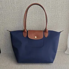【新品特価】LONGCHAMP ロンシャン ル プリアージュ トートバッグ ネイビー 軽量 大容量