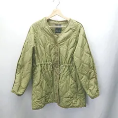 ◇ w closet ダブルクローゼット キルティング ドロスト 長袖 コート サイズ表記なし カーキ レディース E  【1405140036053】のサムネイル