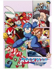 【中古】クリアファイル メインビジュアル A4クリアファイル 「ロックマン クラシックス コレクション」