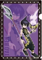 【中古】クリアファイル 道蓮＆馬孫 A4クリアファイル 「シャーマンキング」