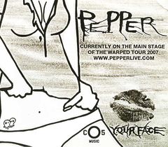 Pepper / Your Face [Promo Single-CD]【ユーズド】 [PPPR-YRFC]