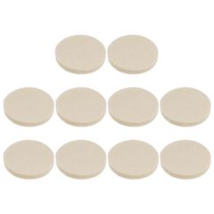 【特価商品】石用 50 金属 プラスチック 車のガラス mm 植毛フックとループバック バフホイールポリッシュパッド 10個入り 羊毛フェルト研磨パッド uxcell