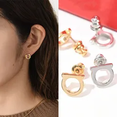 Salvatore Ferragamo ピアス(両耳用) FERRAGAMO 【並行輸入品】サルヴァトーレフェラガモ ピアス