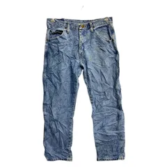 Wrangler デニムパンツ W34 ラングラーレギュラーフィット ライトブルー コットン メキシコ製 古着卸 アメリカ仕入 2502-406