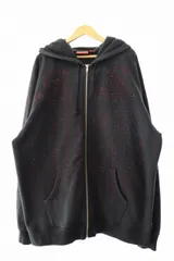 シュプリーム SUPREME 22SS Rhinestone Zip Up Hooded Sweatshirt