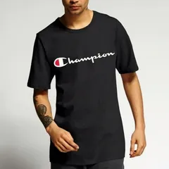 USA限定 リバースウィーブ仕様 Champion チャンピオン HERITAGE 半袖 Tシャツ 黒