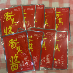香其酱 香其醤 香其醬 中華みそ 中国物産 東北 东北 味噌 90g 9袋セット