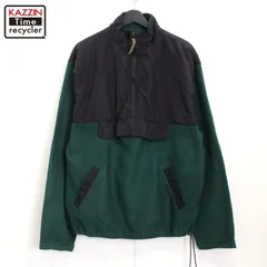 90s vintage OLD NAVY ハーフジップ プルオーバー フリースジャケット メンズ 表記Lサイズ