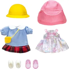 【新品・送料無料】 リカちゃん ドレス LW-20 ミキちゃんマキちゃんドレスセット ようちえんふく＆リボンワンピ