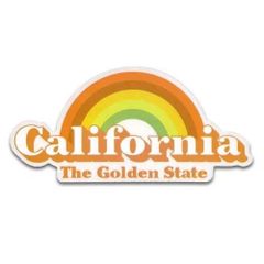 ステッカー CALIFORNIAカリフォルニア ゴールデンステート アメリカン雑貨