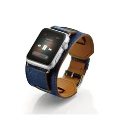 [42/44/45/49mm/ダークブルー]Apple Watch バンド