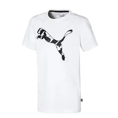 プーマ(PUMA) ジュニア KA Tシャツ キャット 582694-02 プーマホワイト 140cm