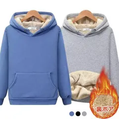  総裏ボア 厚手 超暖 裏起毛 暖かい プルオーバーパーカー 裏ボア 男女兼用 フード付き あったか 裏面ボア アウター 無地 スウェット パーカー おしゃれ 防寒 長袖 トップス 厚手 メンズ 大き#cjfj139696