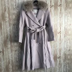 タ　JILL by JILLSTUART（ジルバイ ジル スチュアート）　ライトモッサドレスコート フォックスファー　ピンク系　Pのサムネイル
