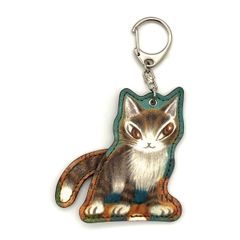 【新品】 シギショアラキーホルダー わちふぃーるど 猫のダヤン 941845 キーリング レディースキーケース 革 ブランド