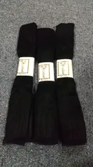 キンチ 腰紐(黒)3本セット (正絹)