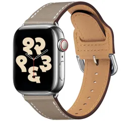 【数量限定】41mm 40mm 交換ベルト 38mm iWatch バンド Ultra2/Ultra バンド Series Watch 9/8/7/6/5/4/3/2/1/SE/SE2全機種に対応 Apple オリジナル素材 コンパチブル 柔らかいベルト 本革