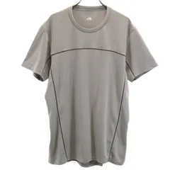 THE NORTH FACE ノースフェイス 半袖 フラッシュドライ スムース Tシャツ XL グレー アウトドア NT61288 メンズ 古着