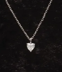 美品 カナルヨンドシー ネックレス SV925 ハートモチーフ レディース canal4℃