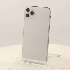 〔中古品〕 iPhone11 Pro Max 256GB シルバー MWHK2J／A SIMフリー【258】
