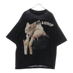 エアロスミス総柄プリントTシャツゲットアグリップ 90's anvil AEROSMITH ''GET A GRIP WORLD TOUR'' 両面プリント