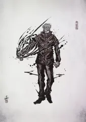 【中古】ポスター B2ポスター 五条悟 「アニメーション 呪術廻戦展 劇場版 呪術廻戦 0編」