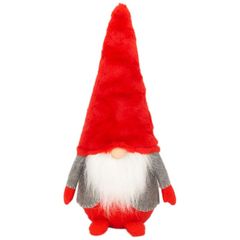 [デバリエ]トムテ クリスマス 北欧の妖精 42cm ビッグサイズ サンタクロース オシャレ インテリア クリスマスオーナメント お部屋のアクセント 飾り ユールトムテ (レッド)xwa04-r