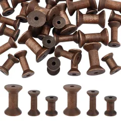 木製ボビン150個ベークライト150個計300個まとめ買い用アンティーク