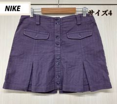 Nike Women's Golf Button-Front Skirt (Purple) Size 4