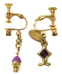 【中古】銀製品・指輪・アクセサリー 暁美ほむらモデル イヤリング 「劇場版 魔法少女まどか☆マギカ[新編]叛逆の物語×feerique gateau×SuperGroupies」