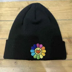 村上隆　カイカイキキ　ニューエラ　ニット帽 楽天市場】Takashi Murakami×J.BALVIN 2020AW Rainbow Flower Beanie