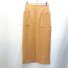 ◇ ROPE PICNIC ロペピクニック ロング丈 タイト スカート サイズ36 キャメル レディース E  【1407020054829】