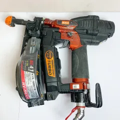 ♭♭MAX マックス 高圧41ｍｍ　ねじ打ち機　ターボドライバ　本体のみ HV-R41G4 レッドのサムネイル