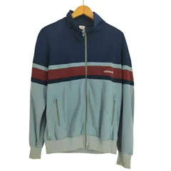 アディダスオリジナルス adidas Originals 80S 万国旗タグ トレフォイルロゴ刺繍 トラックジャケット メンズ import：S 