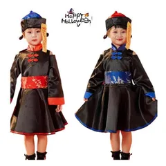 子供 ハロウィン 仮装 キョンシー コスプレ 衣装 レディース 子供 ゾンビ キョンシーガールズ 中国の妖怪 コスプレ衣装 演出服 仮装 ハロウィン衣装