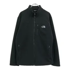 THE NORTH FACE ノースフェイス フリースジャケット アウトドア ブラック(メンズ L)中古 古着 v2729